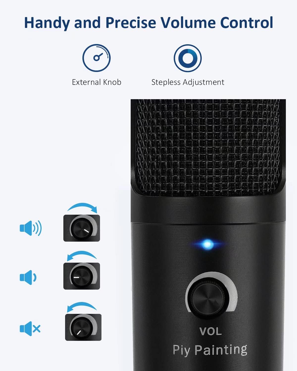USB Condenser Studio Microphone M6084