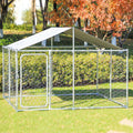 Large Outside Dog Kennel with Uv Protective Cover C588673
