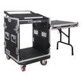 12U Plywood PA Rack Case with Casters U7570