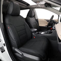 Black Leather Full Set Car Seat Covers for Toyota Corolla Cross 2021 2022 2023 2024 N95379