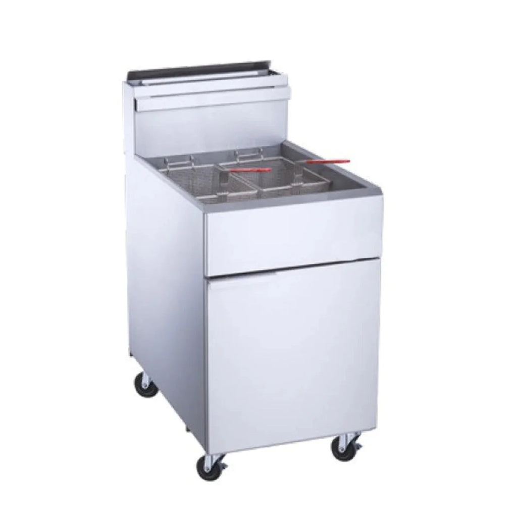 70lb. Natural Gas 5 Tube Burners Deep Fryer M417045