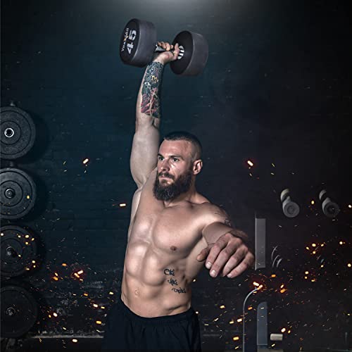 Urethane Dumbbell with Anti-Slip Knurled Handle W17203