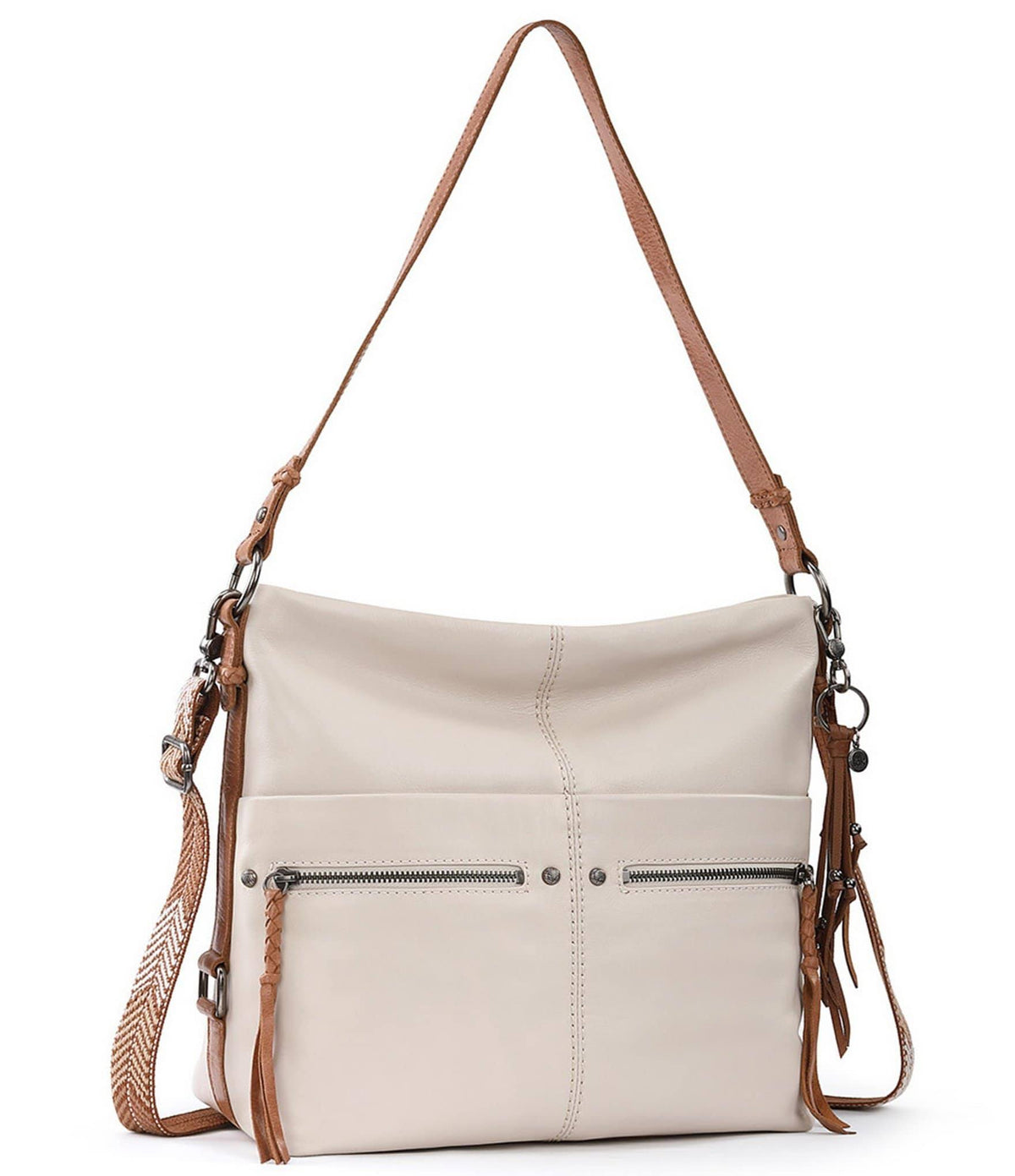 Stone Leather Bucket Bag A42567