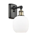 Black Antique Brass Belfast 1 Light Sconce D658827