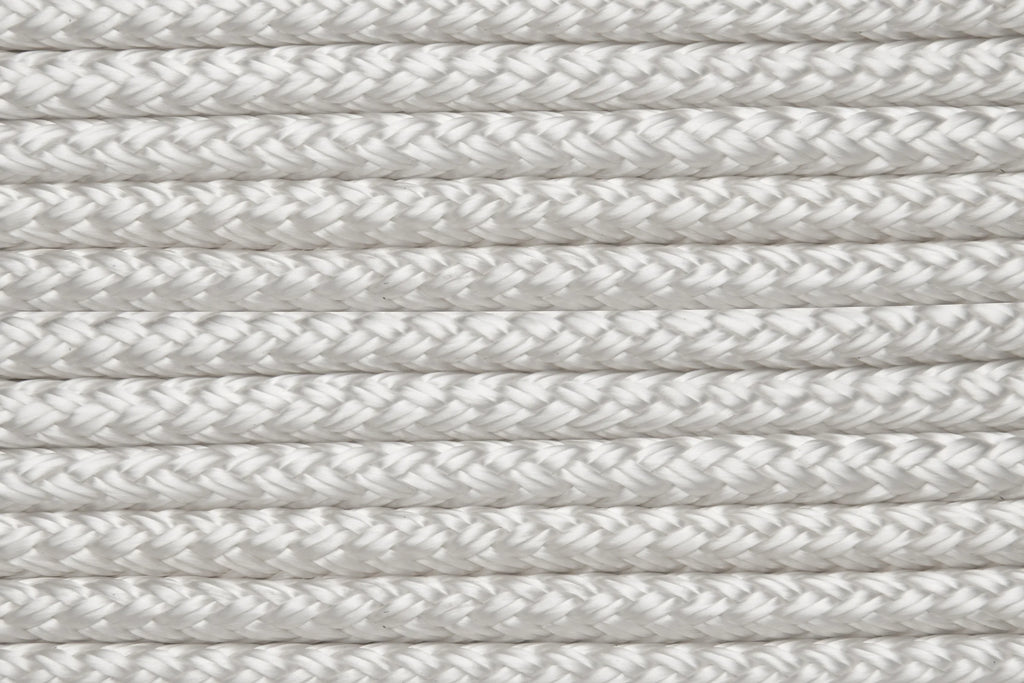 Solid Braid Nylon Multi-Purpose Line, 1/4 in x 100 ft., White B231842