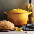 Sunrise Enameled Cast Iron Round Dutch Oven E476