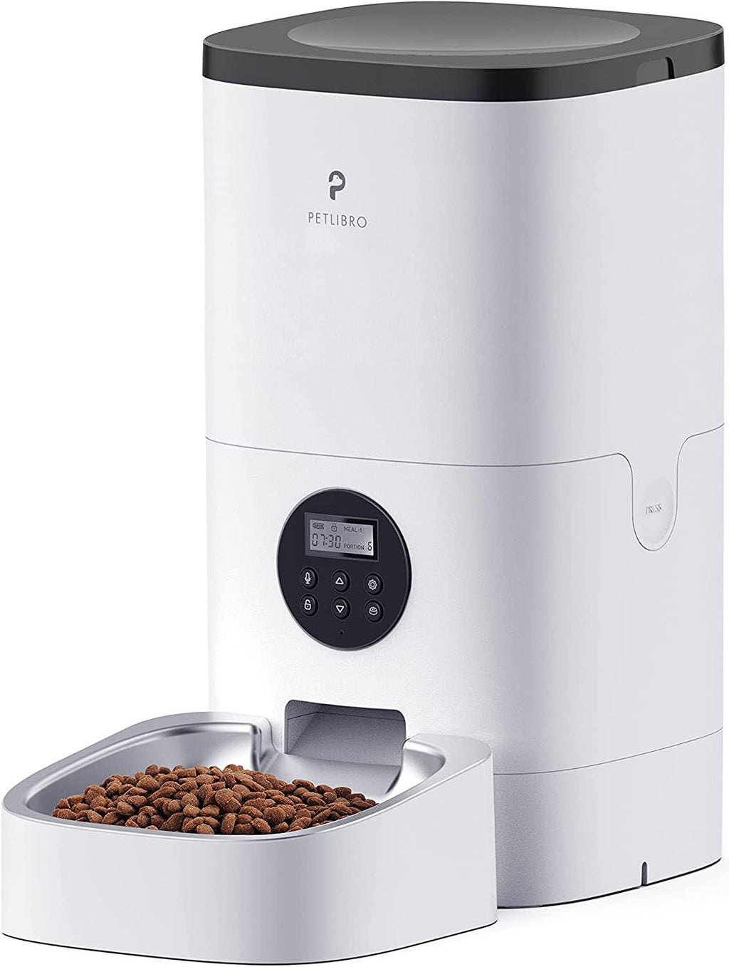 Automatic Dog & Cat Feeder, Translucent, 25-Cup R88770