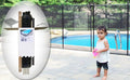Black 4 x 12-Feet Pool Fence Section Kit E589