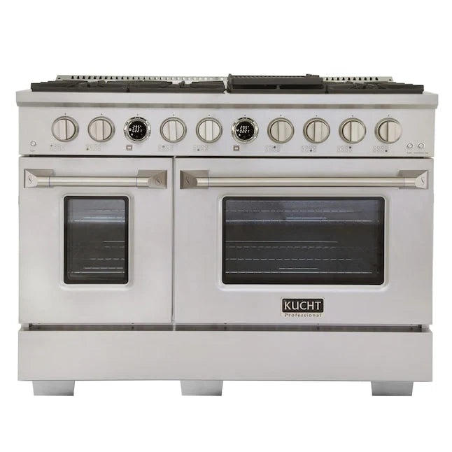 48 6.7 cu. ft. 8 Burner Natural Gas Dual Fuel Range Stainless Steel L507749