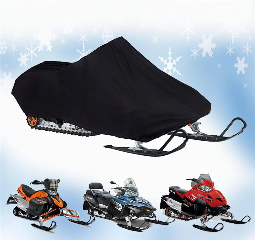 200 Denier All Black Snowmobile Cover Z743951