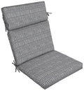 Grey Rectangle Outdoor Chair Cushion Z26242