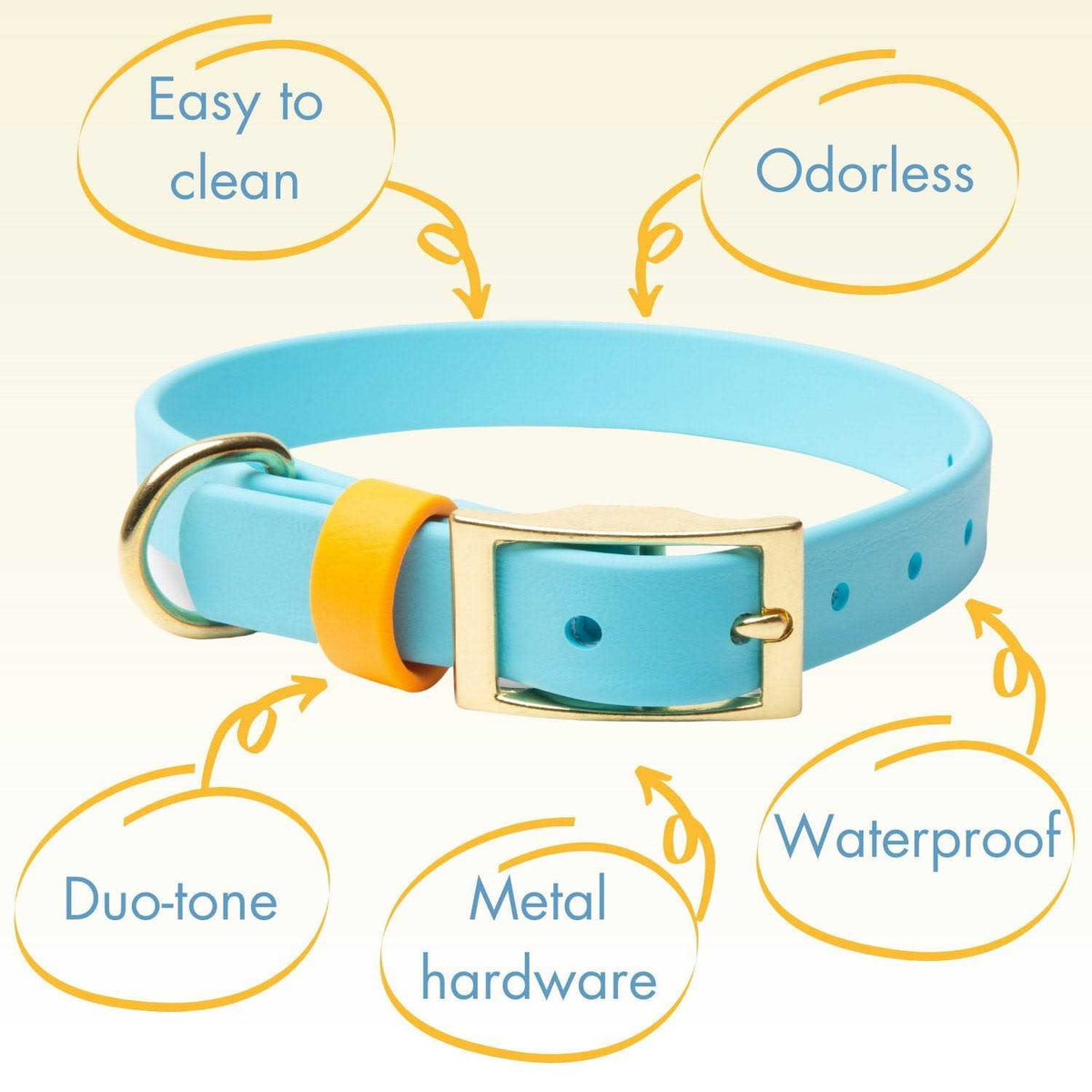 Waterproof Odorless Dog Collar H14482