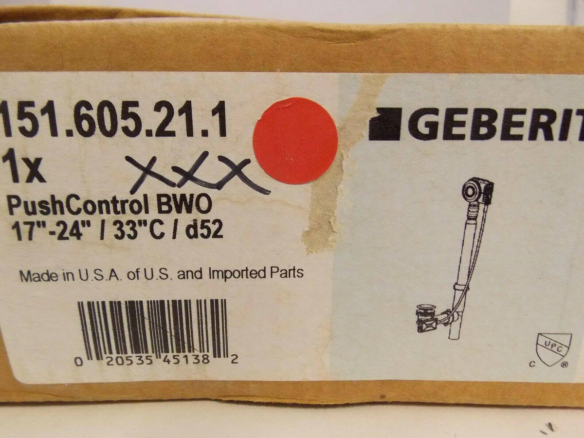 Polished Chrome 33x22 Metal Pushcontrol Cable Y946