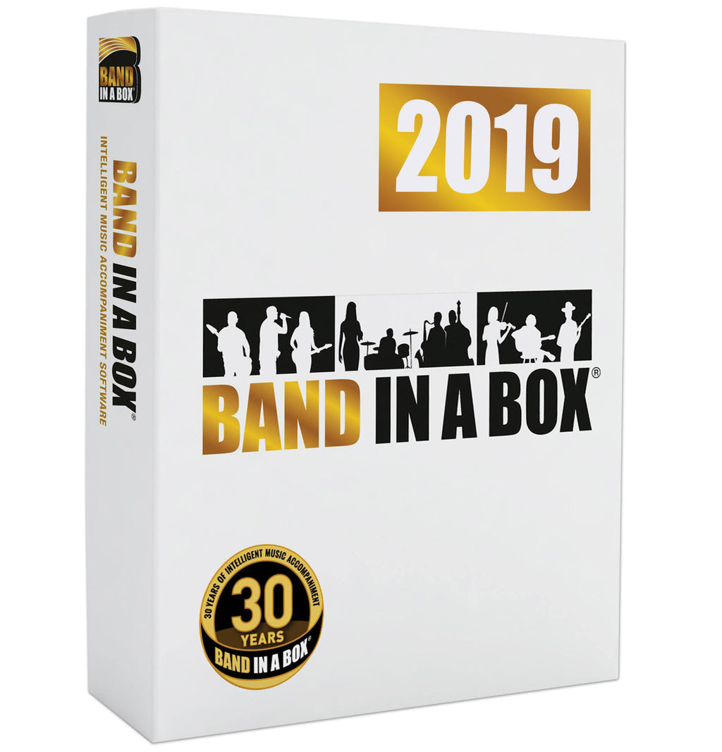 Band-in-a-Box 2019 Pro Windows T11829