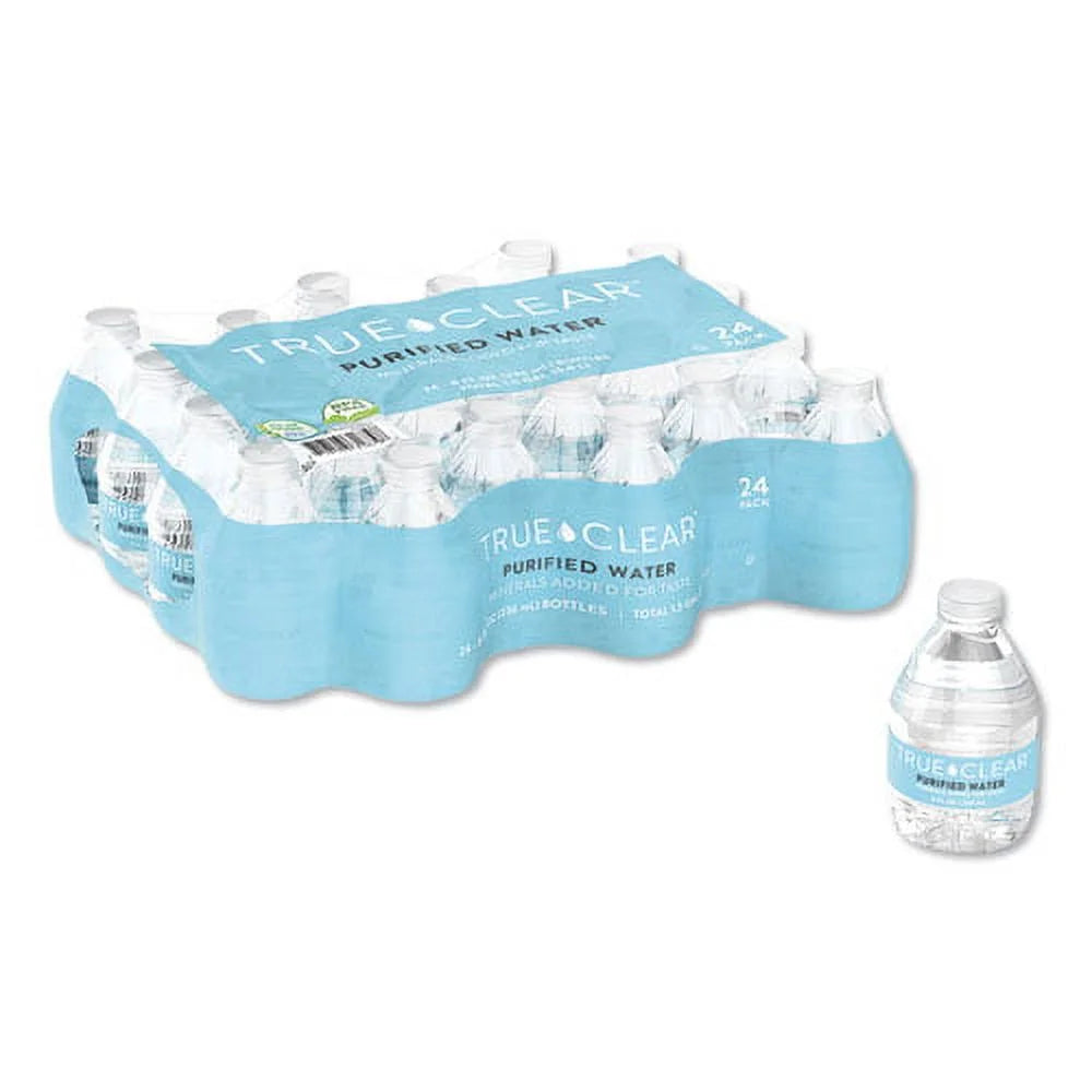 Purified Bottled Water, 8 Oz Bottle, 24 Bottles/carton, Bundle of 10 Cartons R62394