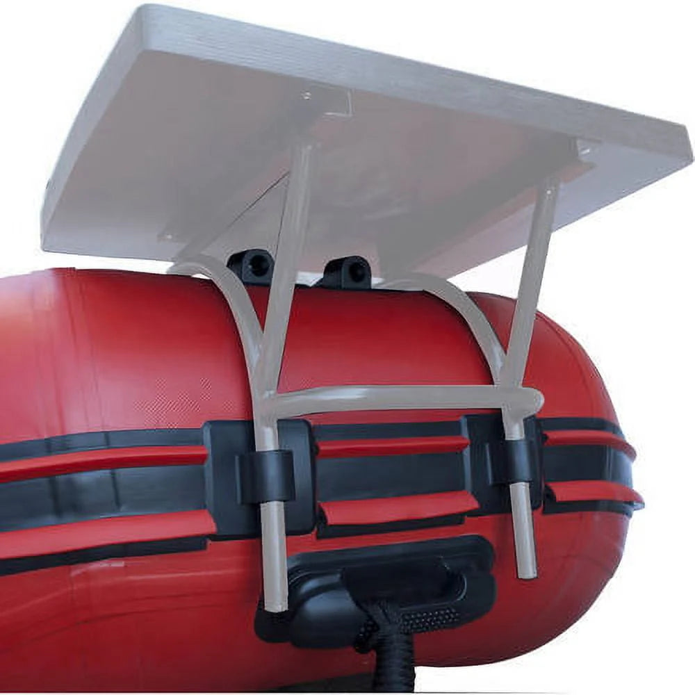Inflatable Boat with Aluminum Floor 12.5 ft Black L63519