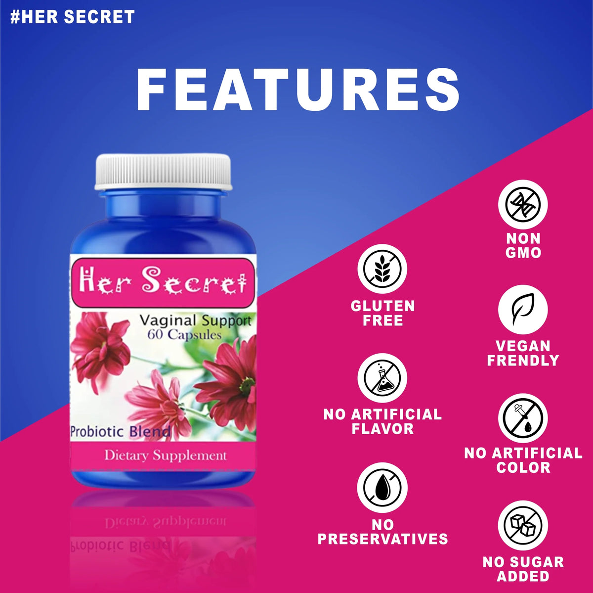 Prebiotics 60 Capsules O21402