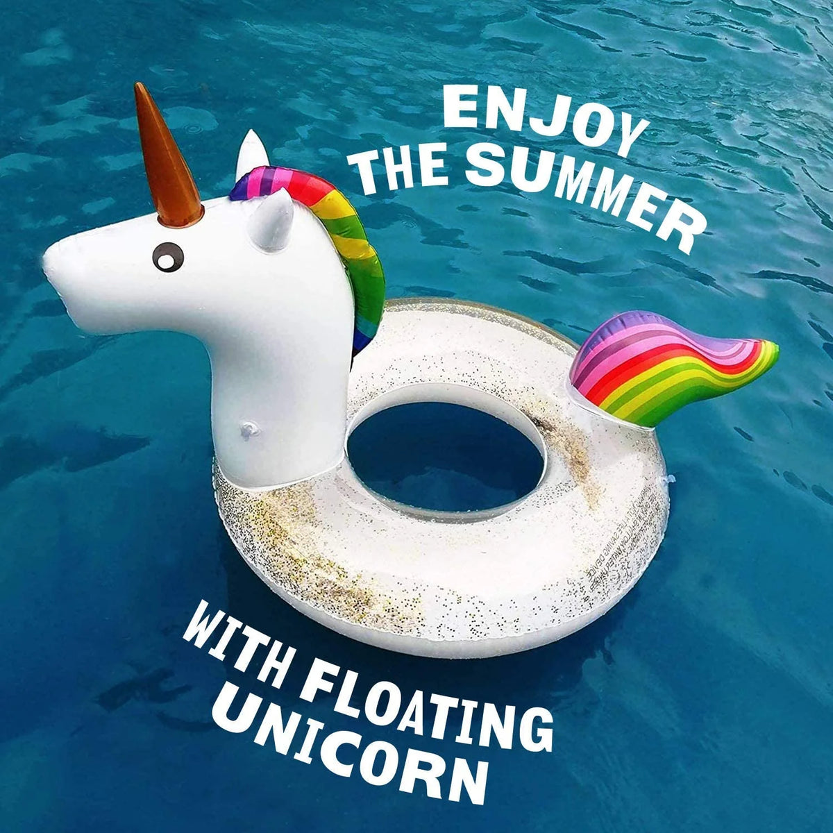 Inflatable Unicorn Pool Float X615