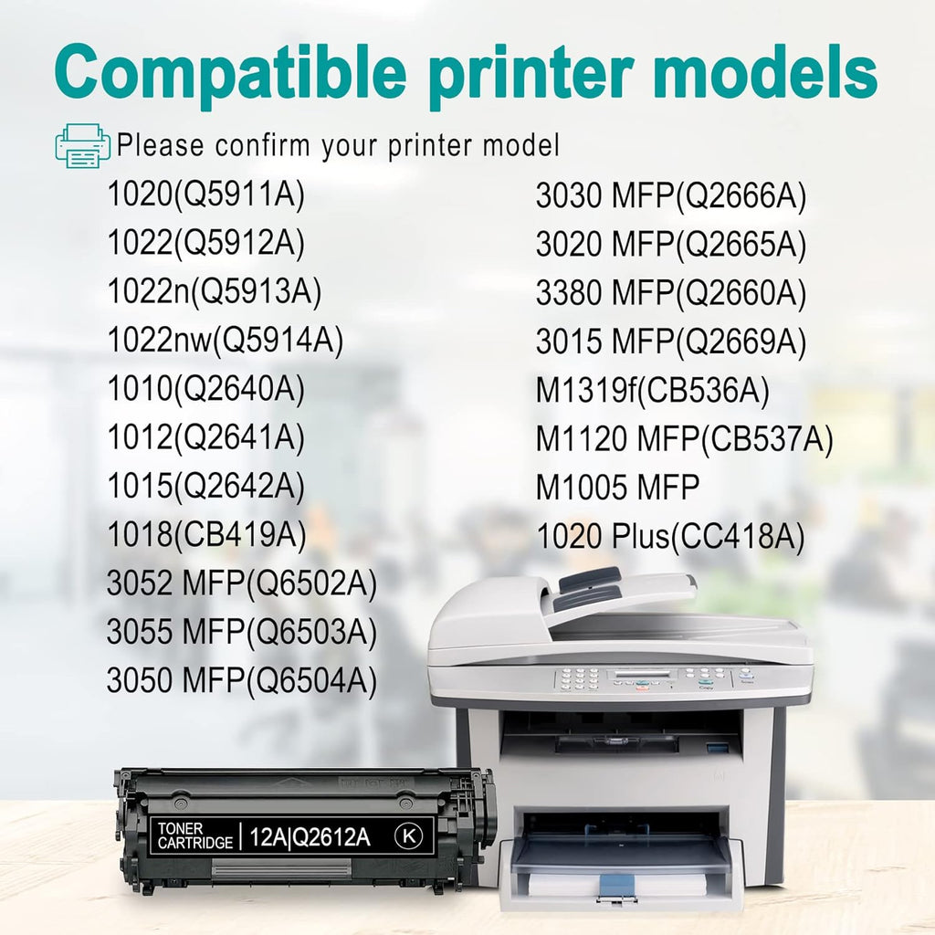 12A Toner Cartridge 2 Black U350075
