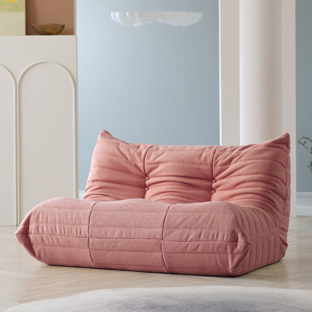 Teddy Velvet 3 Seats Lazy Floor Sofa N620