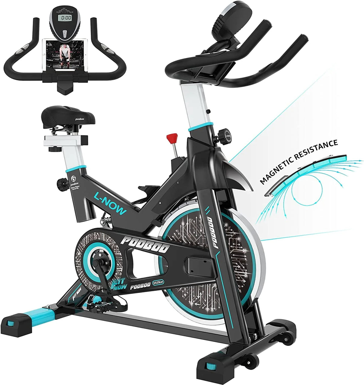 Magnetic Resistance Indoor Cycling Bike E863