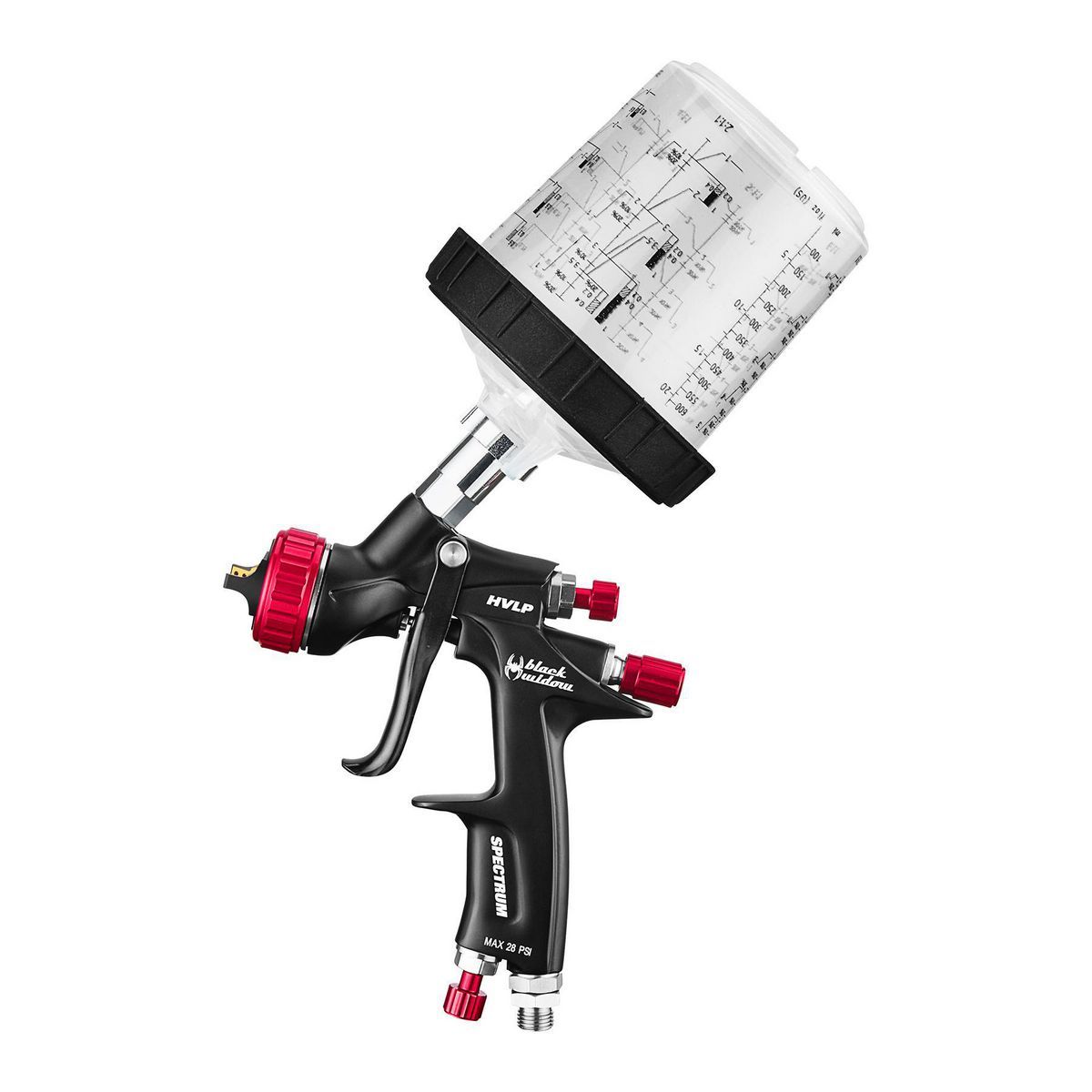 HVLP Gravity-Feed Air Spray Gun G963