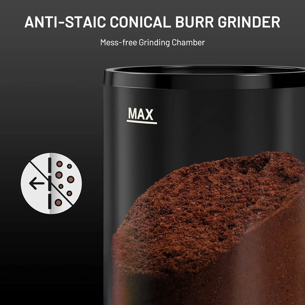 Open Box Conical Burr Coffee Grinder X716
