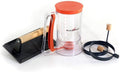 4 Piece Griddle Breakfast Kit with Batter Dispenser, Bacon Press, Egg Rings Z950100