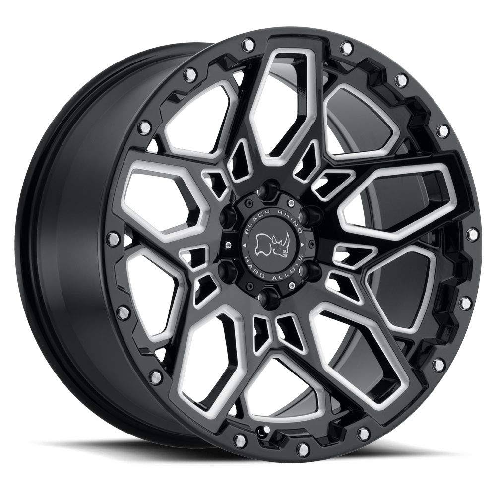 18x9.5 5x150 12mm Gloss Black Wheel H1829
