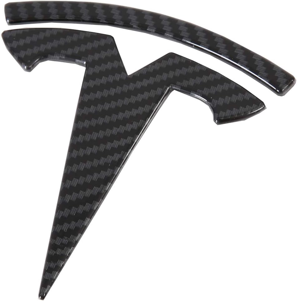 Front Grille Insert Trim ABS Imitation Carbon Fiber T7036