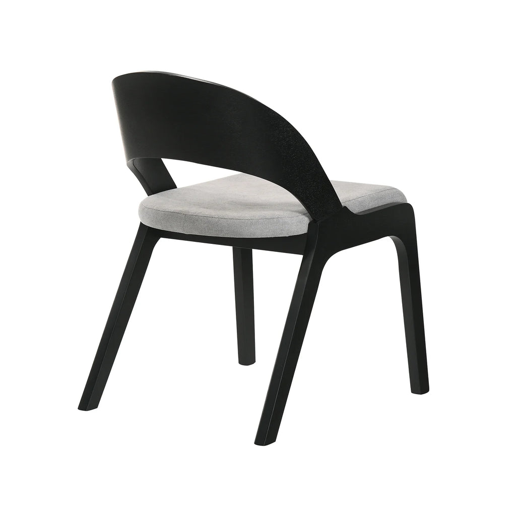 Fabric & Wood Accent Chairs, Set of 2 G62633