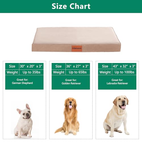 Waterproof Washable Outdoor Dog Bed with Removable Cover 36 Inch X1596