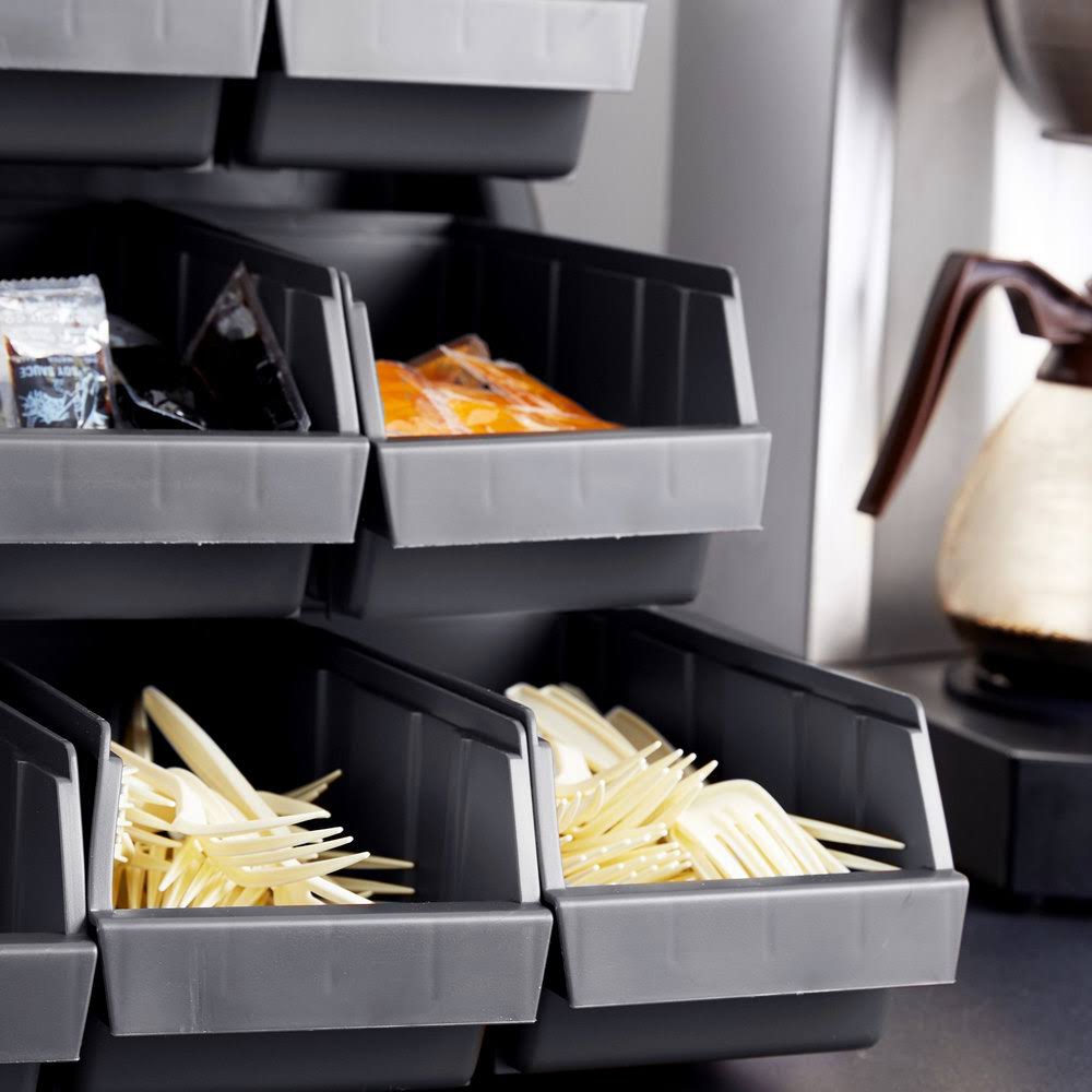 Black 12 Bins Organizer Rack B230494