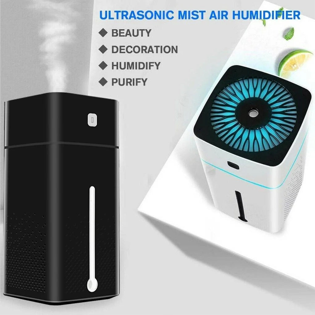 White 1000ml USB Aroma Diffuser Humidifier S226784
