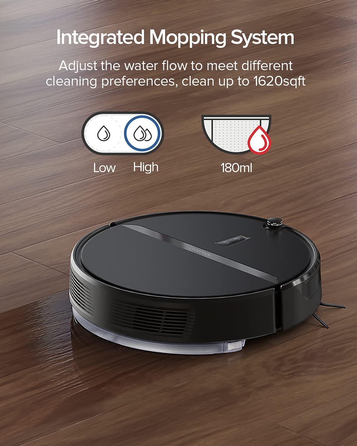 Robot Vacuum Cleaner with 2000Pa Strong Suction, 200min Runtime H453427