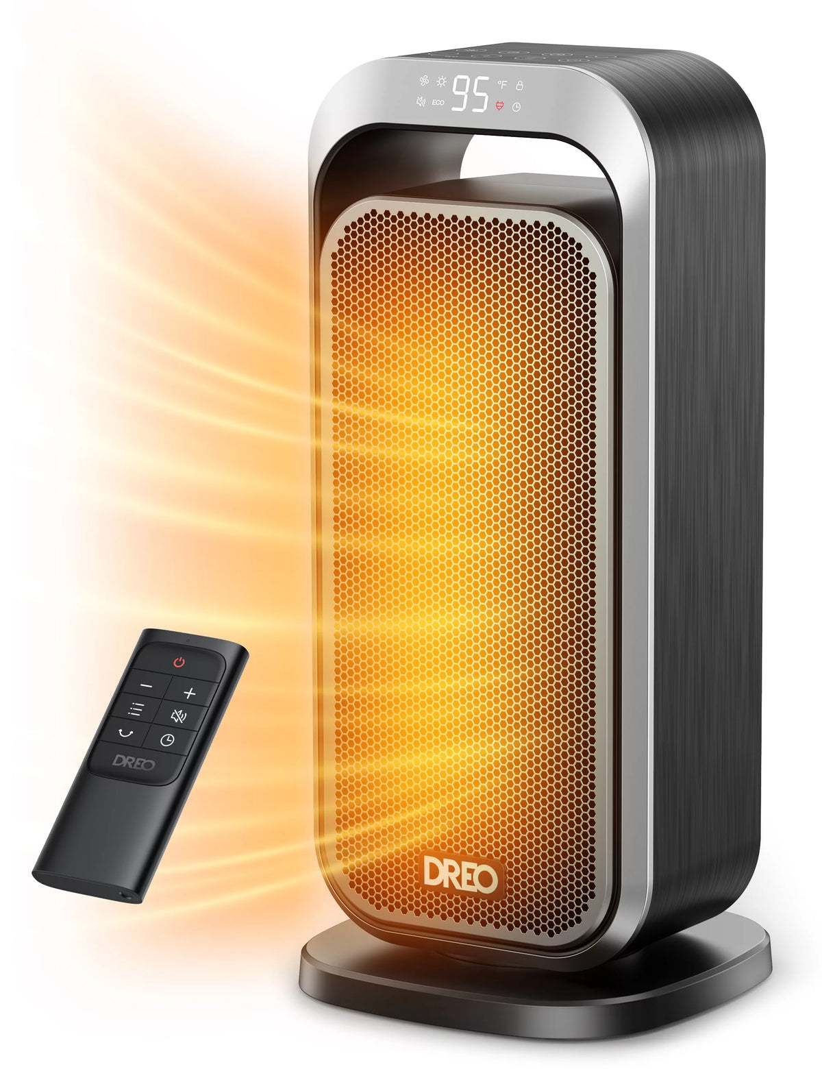 Portable Electric Ceramic Space Heater with Remote F79496