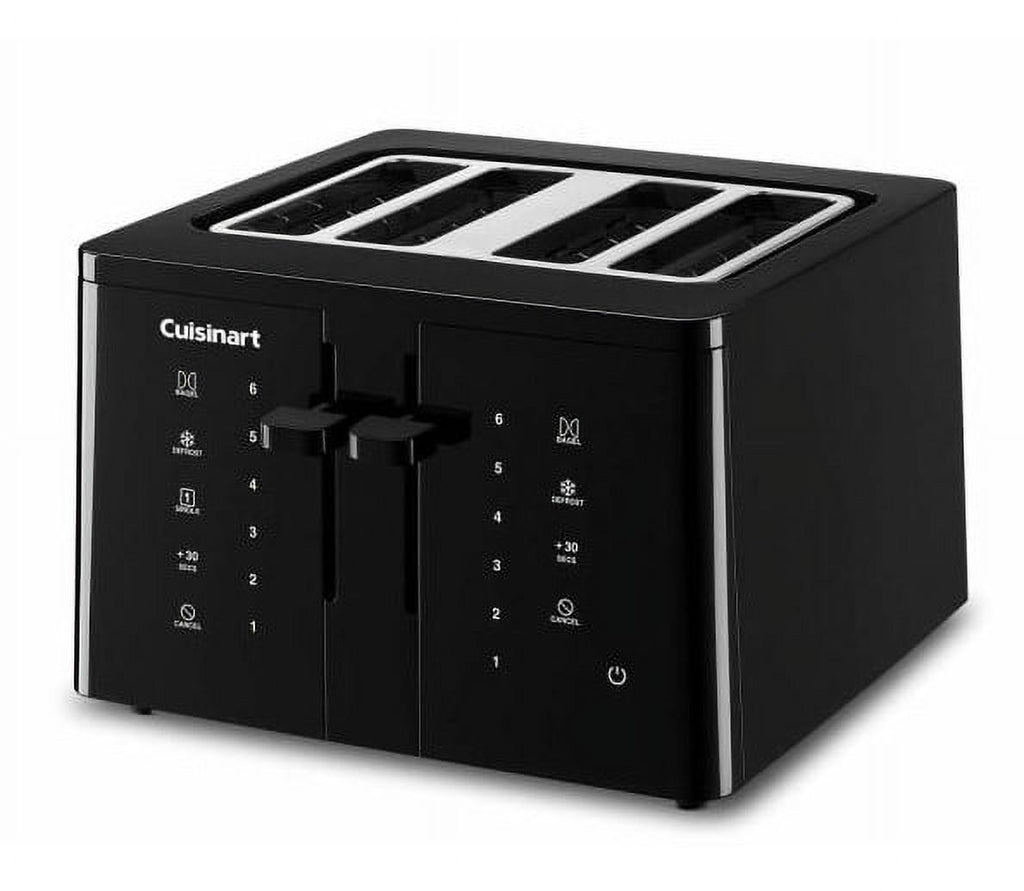Black Wide Slot Toaster B33664
