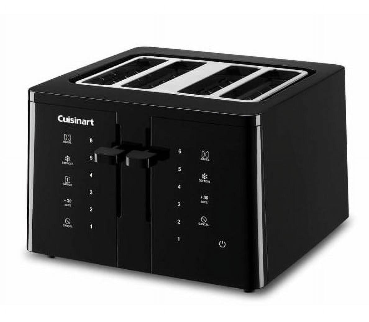 Black Wide Slot Toaster B33664