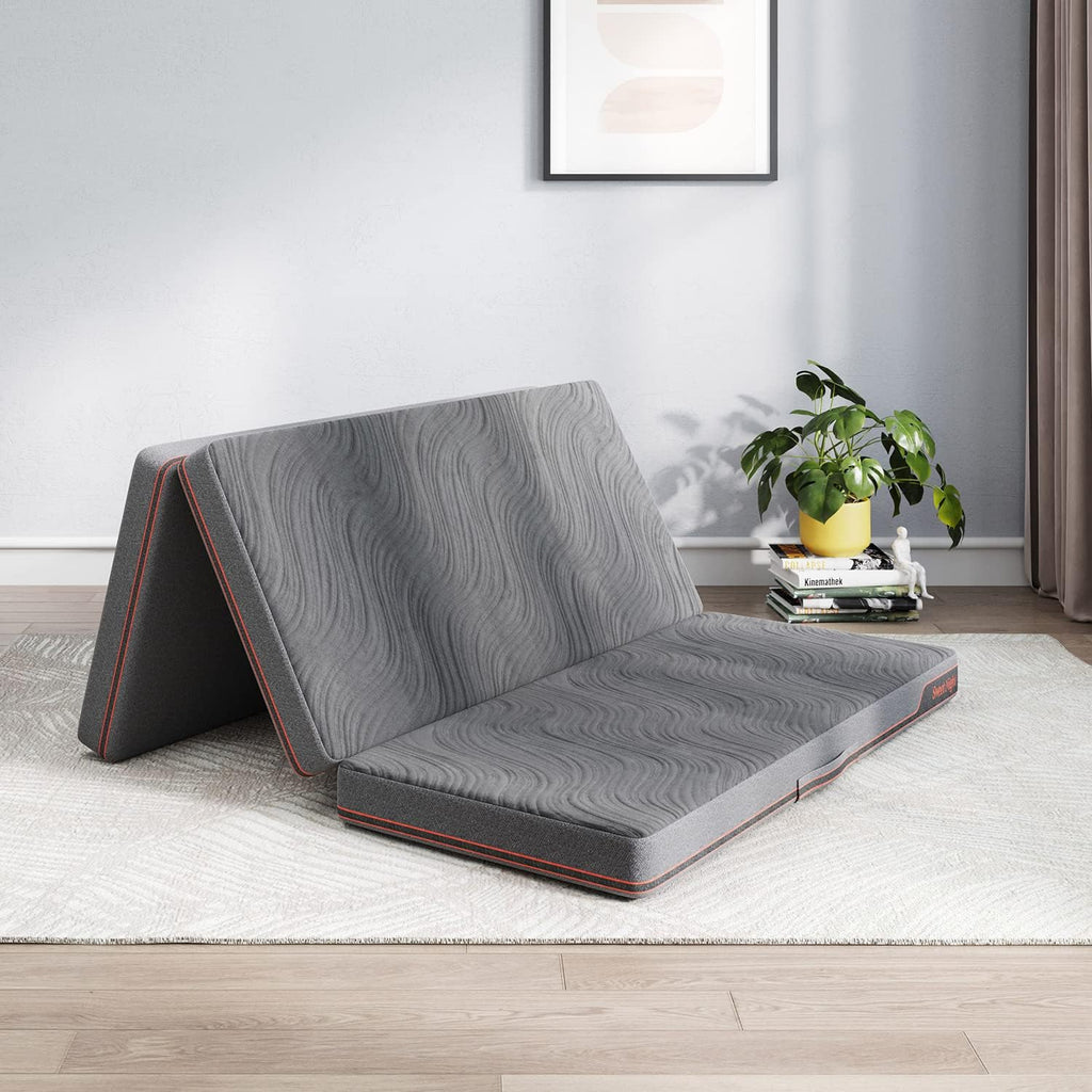 Folding Mattress Twin XL Size 4-Inch with Carry Bag H2108