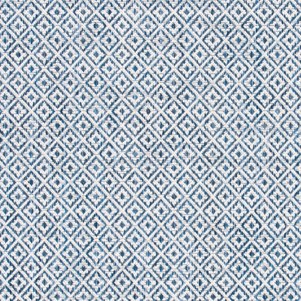 Blue/Navy Geometric Area Rug R923