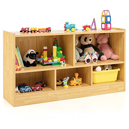 Wooden 5-Section Toy Storage Organizer F98151