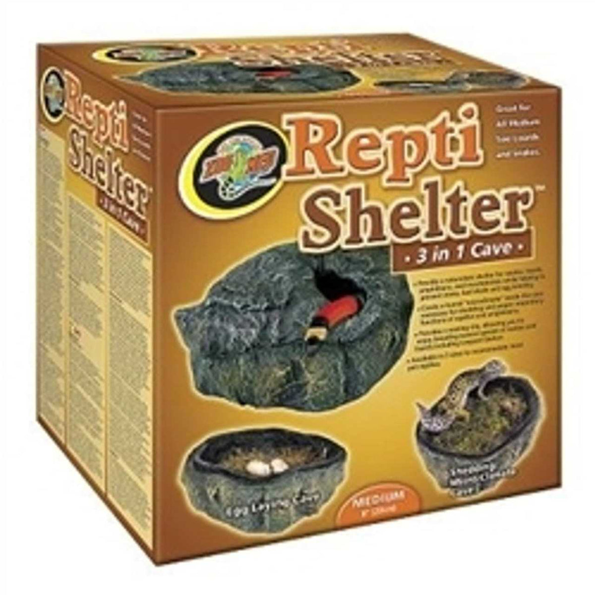Reptile Shelter 3 in 1 Cave N705494