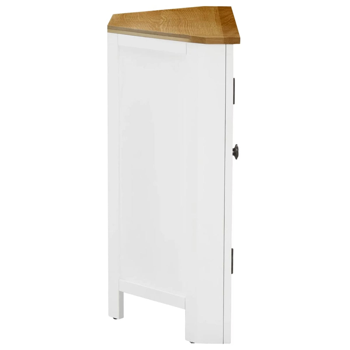 Solid Oak Wood Corner Cabinet L2066