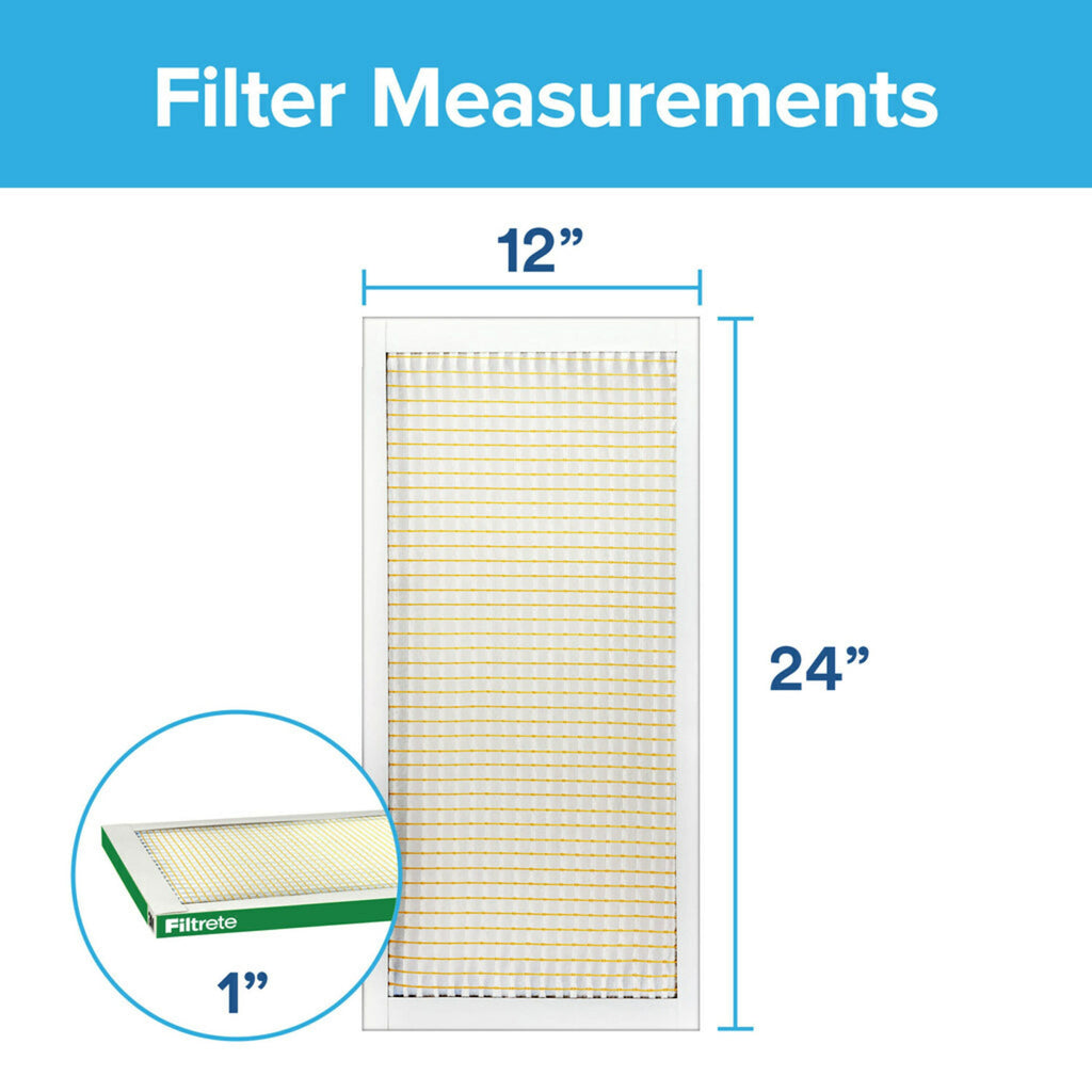 12x24x1 MERV 8 Air Filter L823