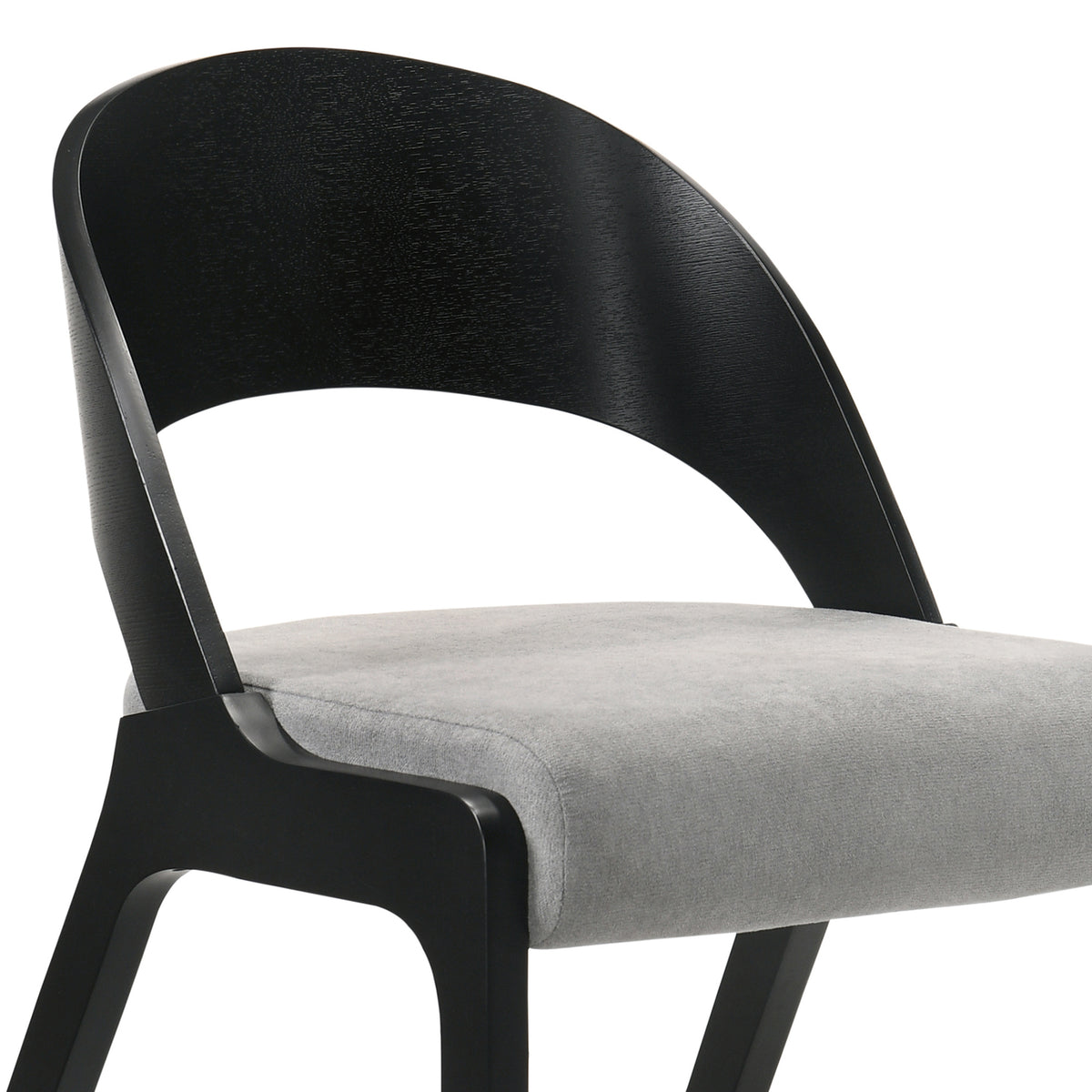 Fabric & Wood Accent Chairs, Set of 2 G62633