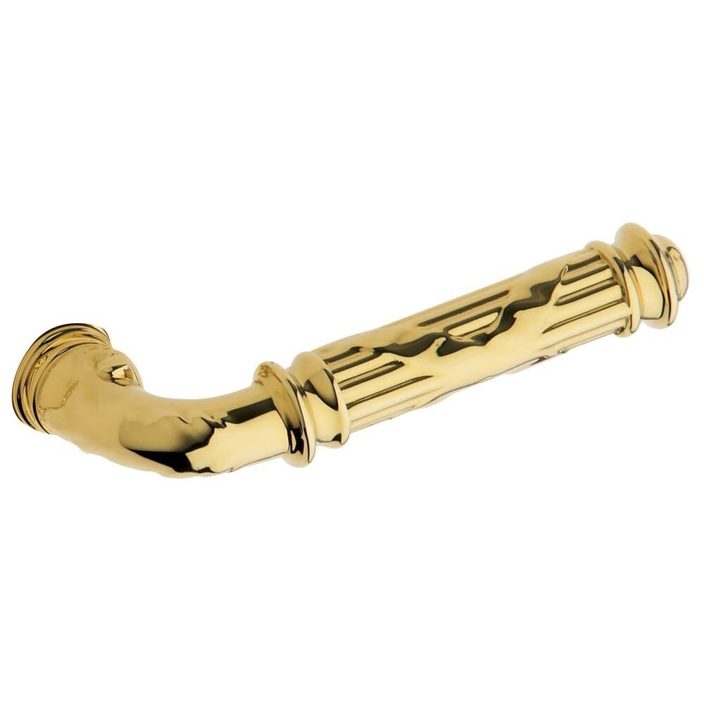 Pair of Estate Levers Without Rosettes, Polished Brass G912857