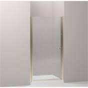 Frameless Pivot Shower Door, Anodized Brushed Bronze B174236