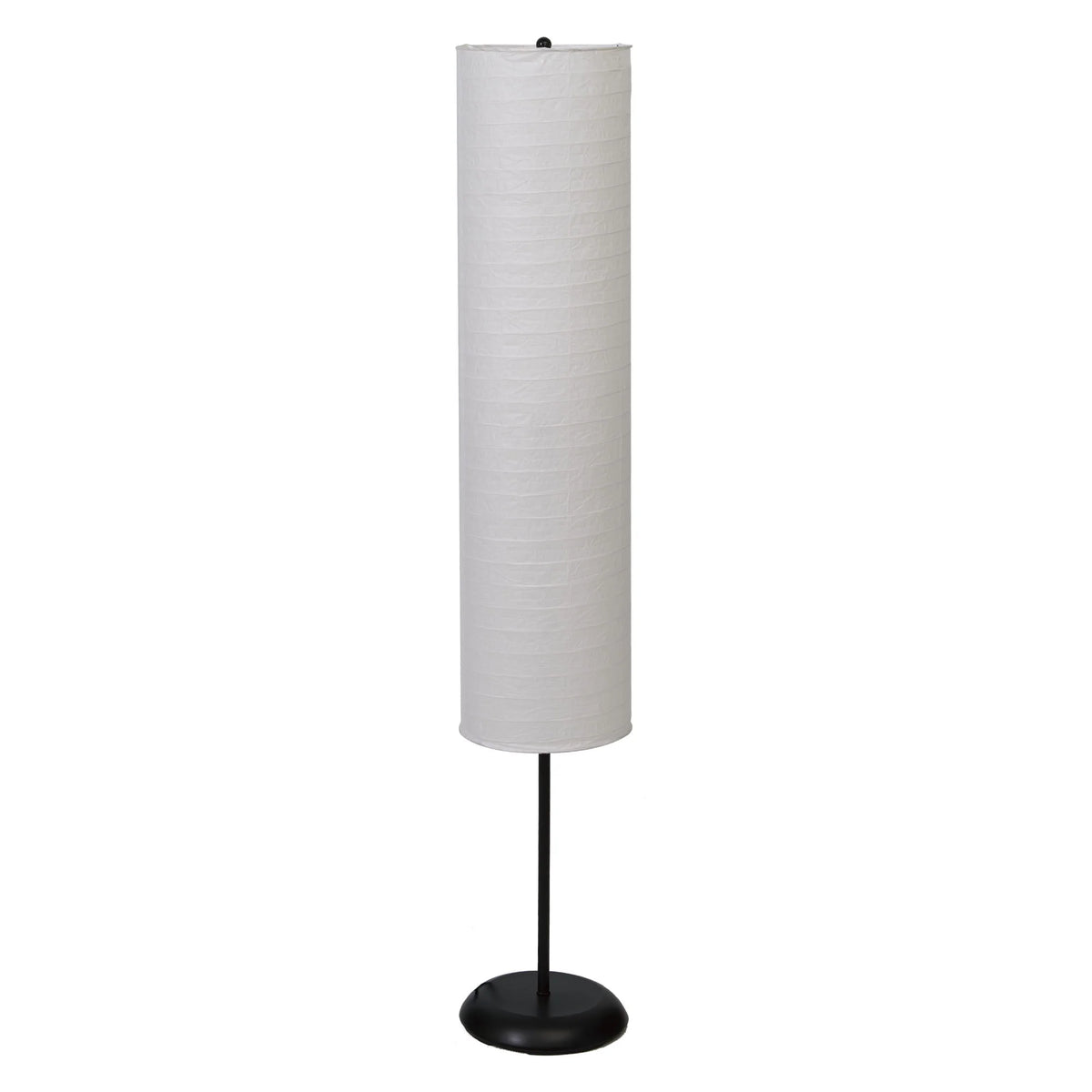 Black Rice Paper Shade Floor Lamp H918150