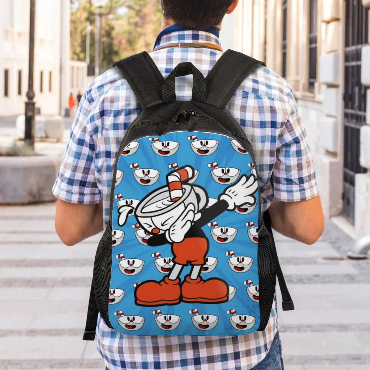 Lightweight Unisex Daypack Backpack J18531