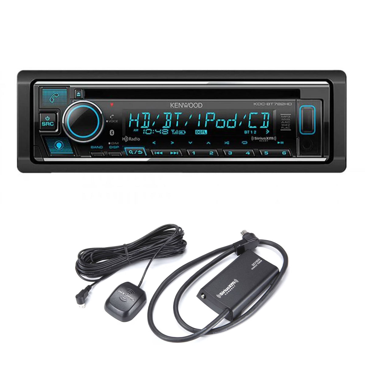 CD Receiver with Bluetooth and Satellite Radio Tuner Kit A31479